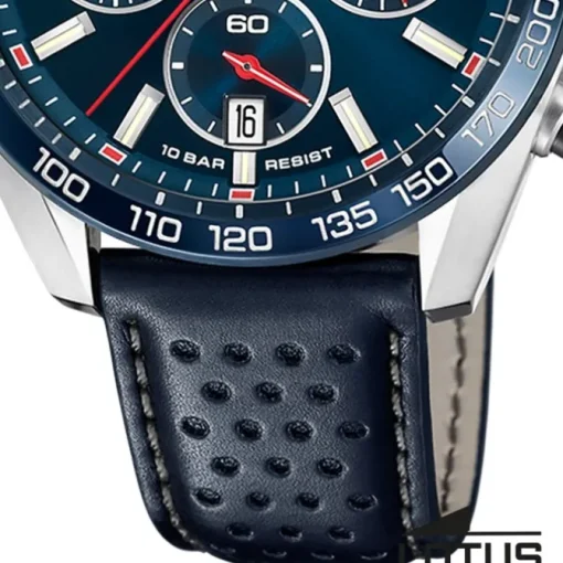 Lotus Herrenuhr Leder blau Lotus Classic Armbanduhr UL18915/2