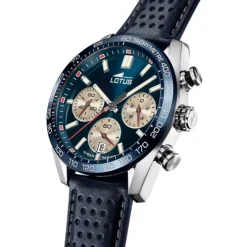 Lotus Herrenuhr Leder blau Lotus Classic Armbanduhr UL18915/2