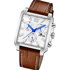 Lotus Herrenuhr Leder braun Lotus Classic Armbanduhr UL18851/1