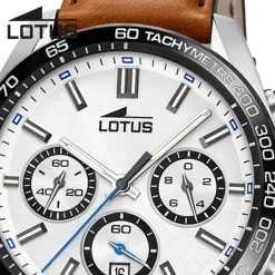Lotus Herrenuhr Leder braun Lotus Classic Armbanduhr UL18915/1