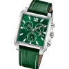 Lotus Herrenuhr Leder Grün Lotus Classic Armbanduhr UL18851/3