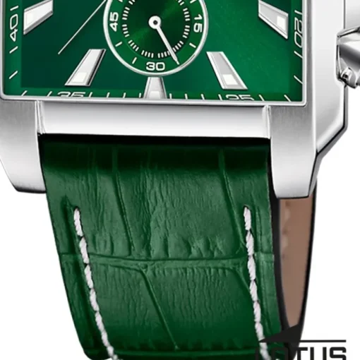 Lotus Herrenuhr Leder Grün Lotus Classic Armbanduhr UL18851/3