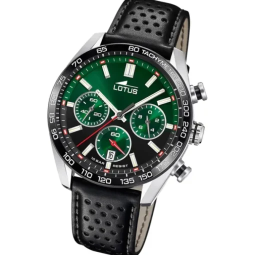 Lotus Herrenuhr Leder schwarz Lotus Classic Armbanduhr UL18915/3