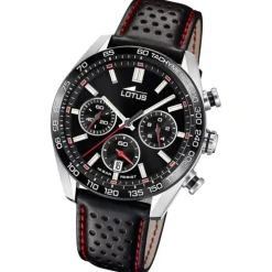 Lotus Herrenuhr Leder schwarz Lotus Classic Armbanduhr UL18915/4