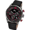 Lotus Herrenuhr Leder schwarz Lotus Classic Armbanduhr UL18687/6