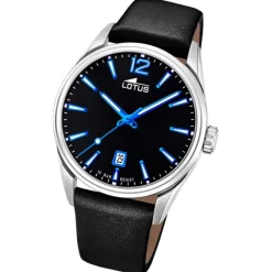 Lotus Herrenuhr Leder schwarz Lotus Classic Armbanduhr UL18693/6