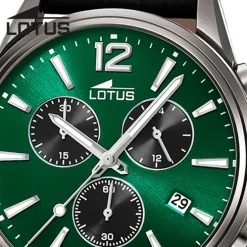 Lotus Herrenuhr Leder schwarz Lotus Classic Armbanduhr UL18683/4