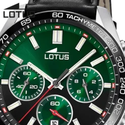 Lotus Herrenuhr Leder schwarz Lotus Classic Armbanduhr UL18915/3