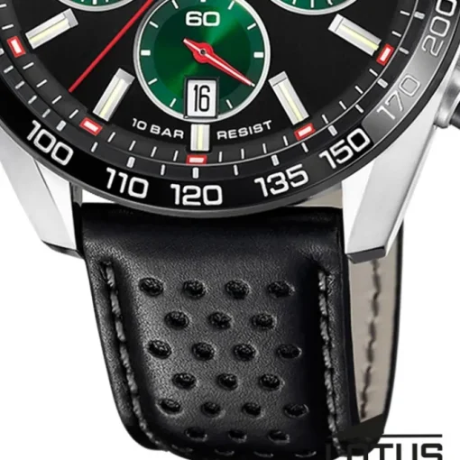 Lotus Herrenuhr Leder schwarz Lotus Classic Armbanduhr UL18915/3