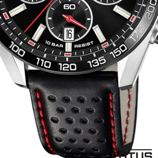Lotus Herrenuhr Leder schwarz Lotus Classic Armbanduhr UL18915/4