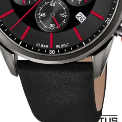 Lotus Herrenuhr Leder schwarz Lotus Classic Armbanduhr UL18687/6
