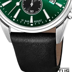 Lotus Herrenuhr Leder schwarz Lotus Classic Armbanduhr UL18691/4