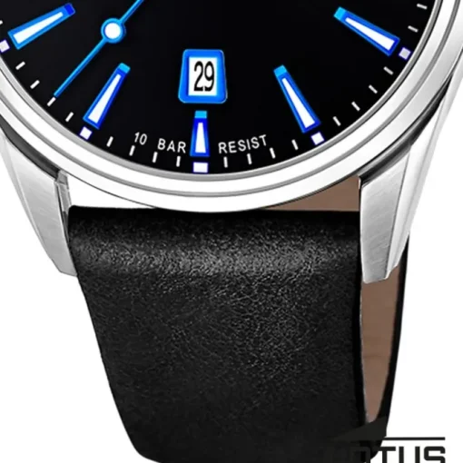 Lotus Herrenuhr Leder schwarz Lotus Classic Armbanduhr UL18693/6