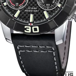Lotus Herrenuhr Leder schwarz Lotus Classic Armbanduhr UL18811/2