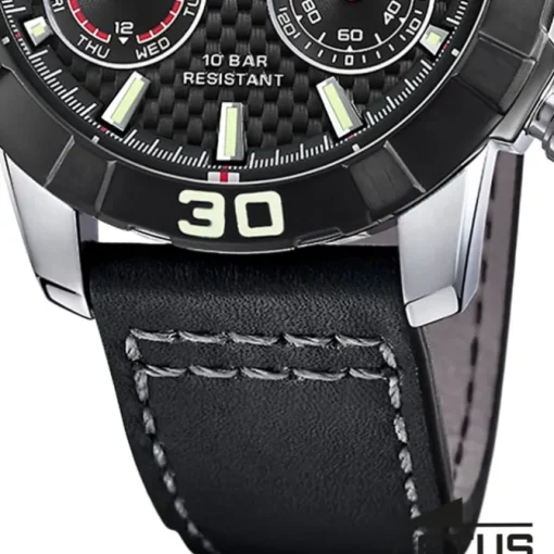 Lotus Herrenuhr Leder schwarz Lotus Classic Armbanduhr UL18811/2