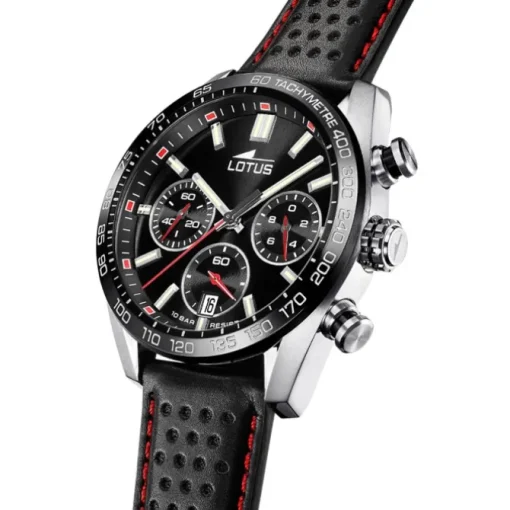 Lotus Herrenuhr Leder schwarz Lotus Classic Armbanduhr UL18915/4