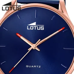 Lotus Herrenuhr Minimalist Armbanduhr Edelstahl blau UL18816/1