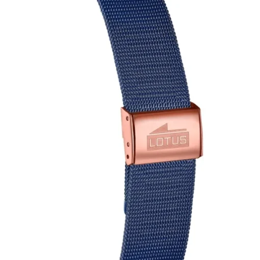 Lotus Herrenuhr Minimalist Armbanduhr Edelstahl blau UL18816/1