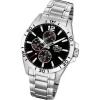 Lotus Herrenuhr Multifunktion Armbanduhr Edelstahl silber UL18812/3