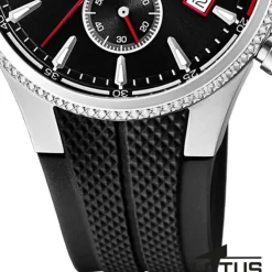 Lotus Herrenuhr -R- Armbanduhr PU schwarz UL18621/2