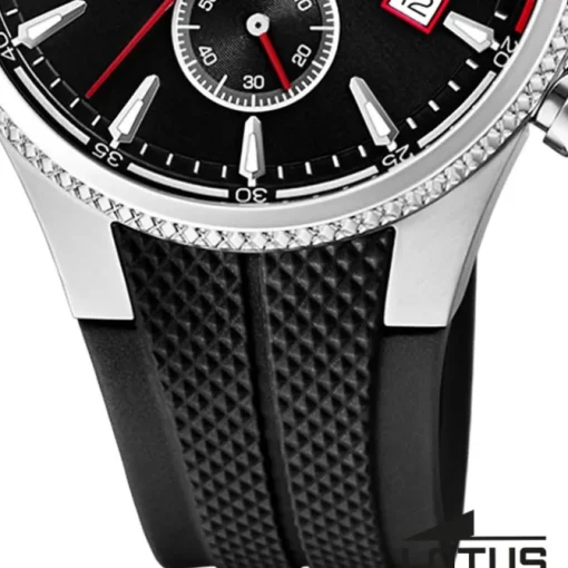Lotus Herrenuhr -R- Armbanduhr PU schwarz UL18621/2