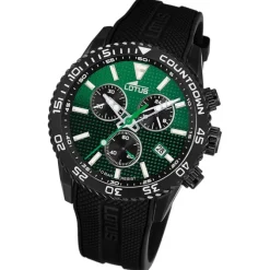 Lotus Herrenuhr Silikon schwarz Lotus Classic Armbanduhr UL18672/B