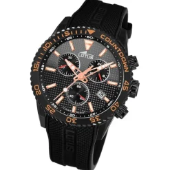Lotus Herrenuhr Silikon schwarz Lotus Classic Armbanduhr UL18672/C