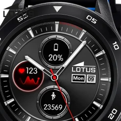 Lotus Herrenuhr Silikon schwarz blau hellgrün Multifunktion Armbanduhr UL50013/B