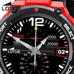 Lotus Herrenuhr Silikon schwarz Lotus Multifunktion Armbanduhr UL50024/1
