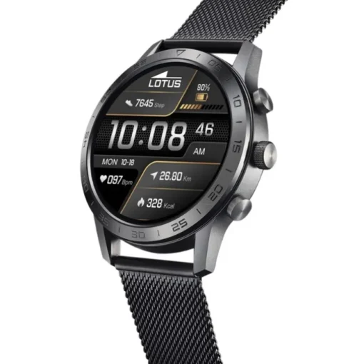 Lotus Herrenuhr Smartwatch Smartwatch Edelstahl schwarz UL50048/1