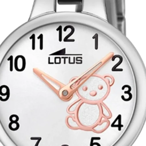 LOTUS Jugend Armbanduhr Junior 18658/5 Quarz Edelstahl silber UL18658/5