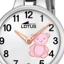 LOTUS Jugend Armbanduhr Junior 18658/6 Quarz Edelstahl silber UL18658/6