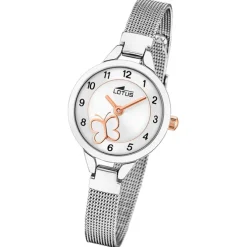 Lotus Jugend Kinderuhr Edelstahl silber Lotus Classic Armbanduhr UL18862/1