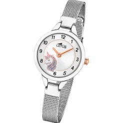 Lotus Jugend Kinderuhr Edelstahl silber Lotus Classic Armbanduhr UL18862/2