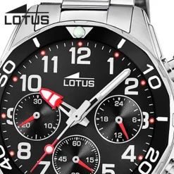 Lotus Jugend Kinderuhr Edelstahl silber Lotus Classic Armbanduhr UL18858/2