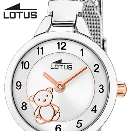Lotus Jugend Kinderuhr Edelstahl silber Lotus Classic Armbanduhr UL18862/3