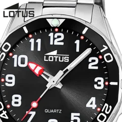 Lotus Jugend Kinderuhr Edelstahl schwarz Lotus Classic Armbanduhr UL18860/2