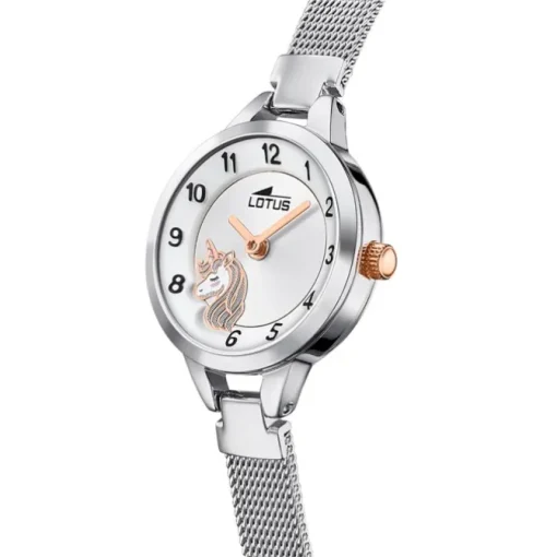 Lotus Jugend Kinderuhr Edelstahl silber Lotus Classic Armbanduhr UL18862/2