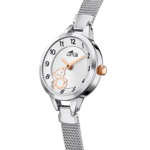Lotus Jugend Kinderuhr Edelstahl silber Lotus Classic Armbanduhr UL18862/3