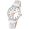 Lotus Jugend Kinderuhr Leder weiß Lotus Classic Armbanduhr UL18865/1