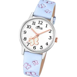 Lotus Jugend Kinderuhr Leder hellblau Lotus Classic Armbanduhr UL18864/3
