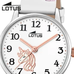 Lotus Jugend Kinderuhr Leder weiß Lotus Classic Armbanduhr UL18865/1