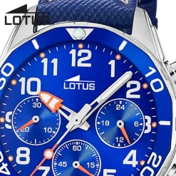 Lotus Jugend Kinderuhr Leder blau Lotus Classic Armbanduhr UL18859/1