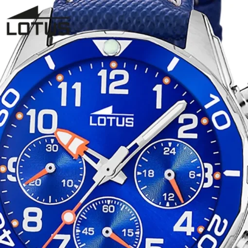 Lotus Jugend Kinderuhr Leder blau Lotus Classic Armbanduhr UL18859/1