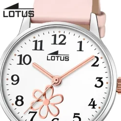 Lotus Jugend Kinderuhr Leder rosa Lotus Classic Armbanduhr UL18863/2