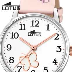 Lotus Jugend Kinderuhr Leder rosa Lotus Classic Armbanduhr UL18864/2