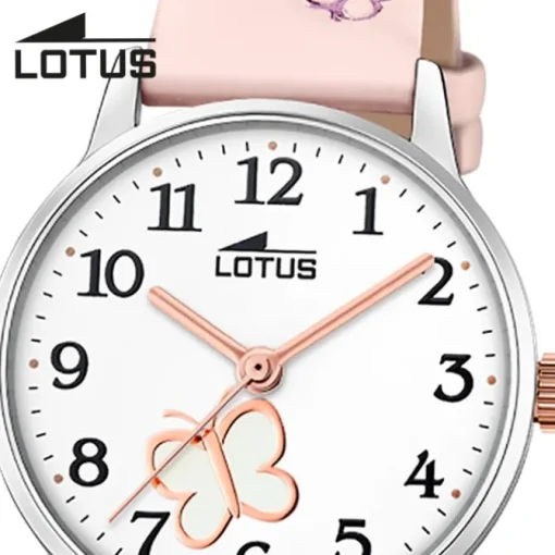 Lotus Jugend Kinderuhr Leder rosa Lotus Classic Armbanduhr UL18864/2