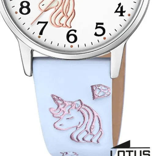 Lotus Jugend Kinderuhr Leder blau Lotus Classic Armbanduhr UL18865/3