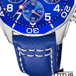 Lotus Jugend Kinderuhr Leder blau Lotus Classic Armbanduhr UL18859/1
