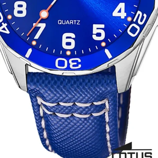 Lotus Jugend Kinderuhr Leder blau Lotus Classic Armbanduhr UL18861/1